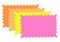 COSCO Write-On Vibrant Assorted Color Signs, Die-Cut Starburst Shape, 6" x 10", 36 signs (4 assorted colors)